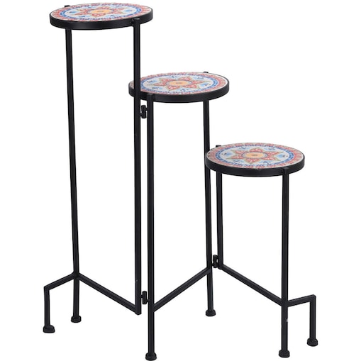 Kwietnik stojący MOZAIKA, 3 poziomy, 68 cm