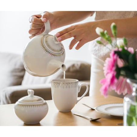 Kubek 300 ml Yvonne Złoty Miraż G682