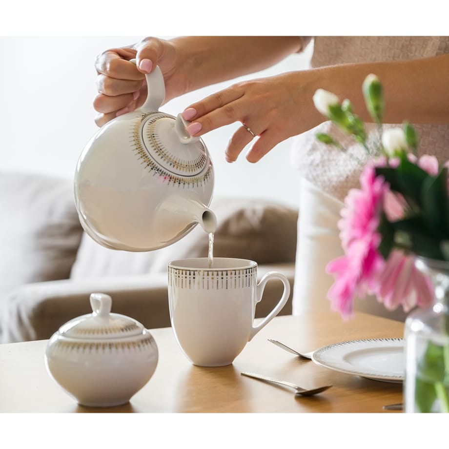 Kubek 300 ml Yvonne Złoty Miraż G682