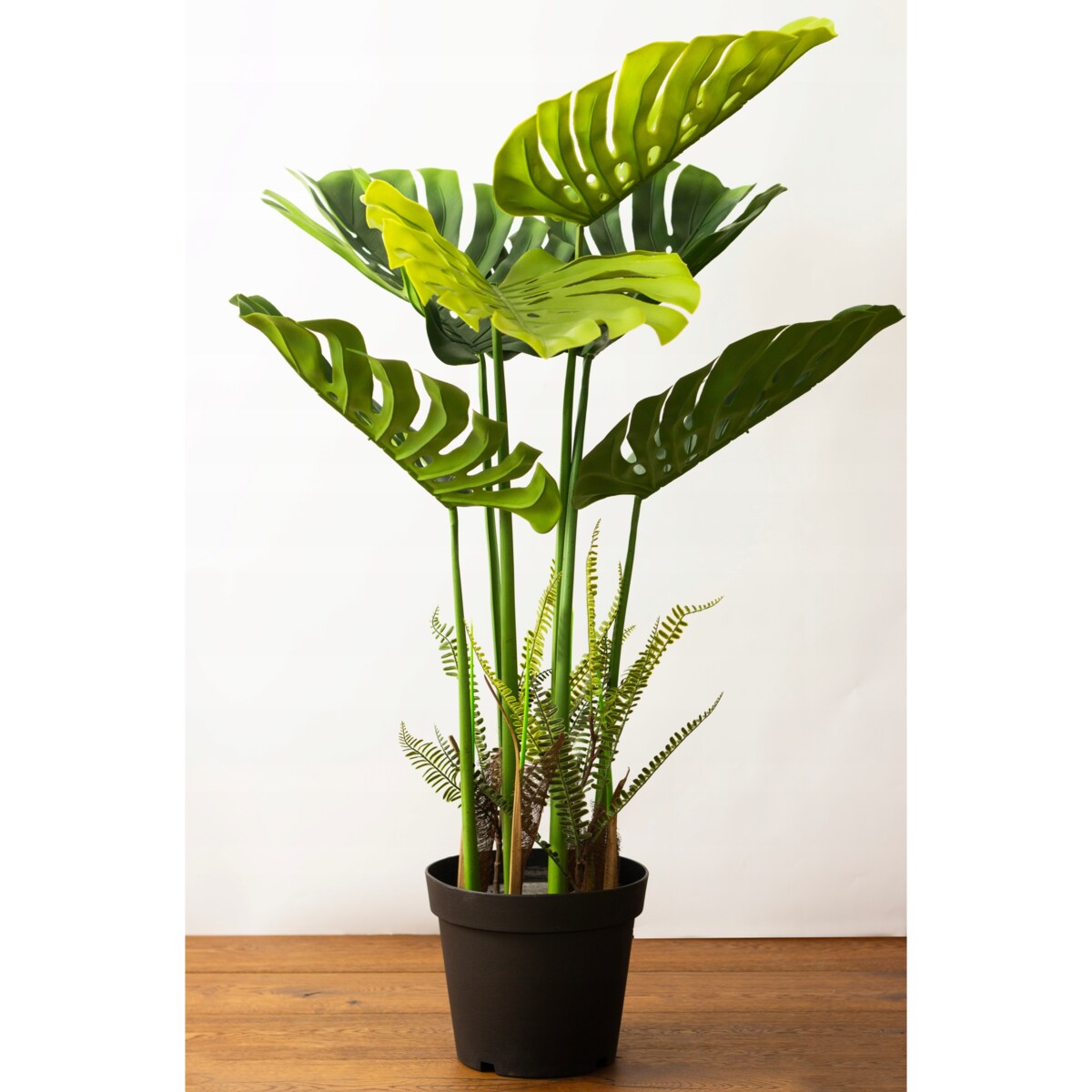 SZTUCZNA MONSTERA DUŻA XXL 120cm realistyczna jak żywa podłogowa dekoracja