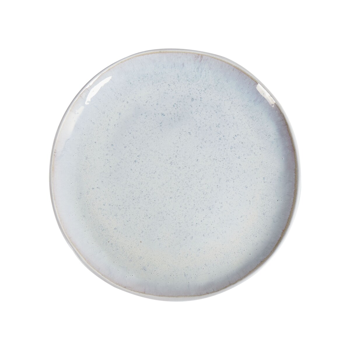 Zestaw 8 małych talerzy SESAME Kamionka Jasnoszary