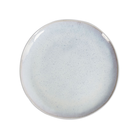 Zestaw 8 małych talerzy SESAME Kamionka Jasnoszary