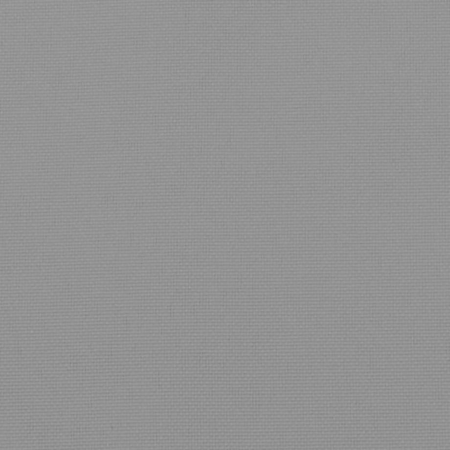 vidaXL Poduszki na palety, 2 szt., szare, tkanina