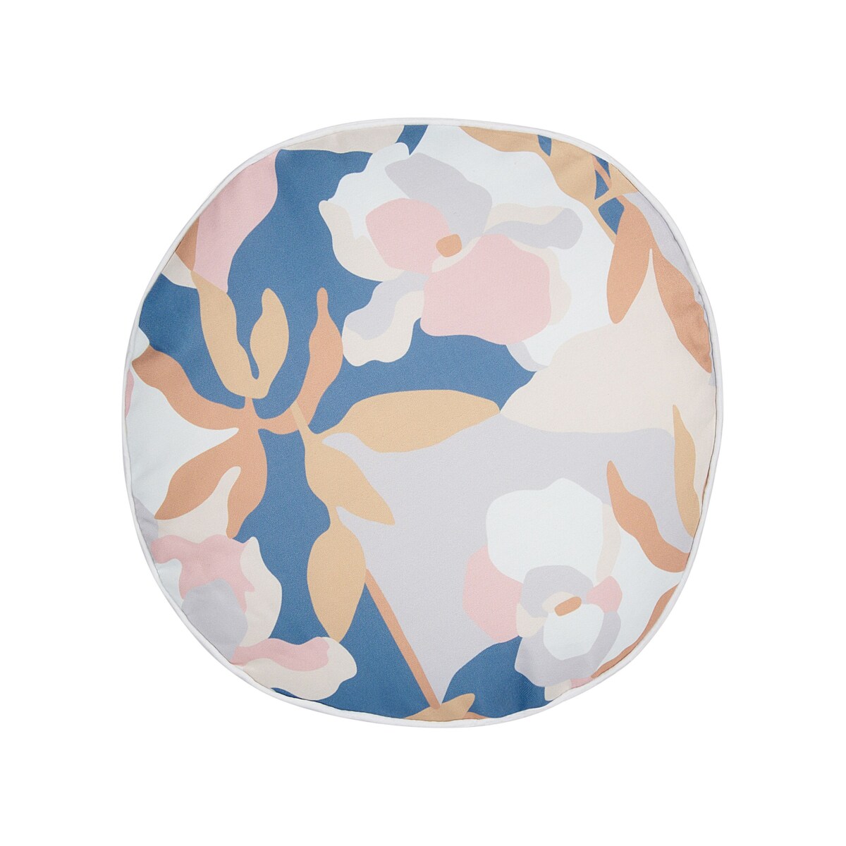 2 poduszki ogrodowe w kwiaty 40 cm wielokolorowe VEREZZI