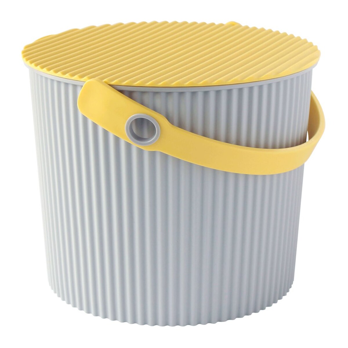 HACHIMAN FRAIRCHAIR Wiadro - 8 ltr, szary