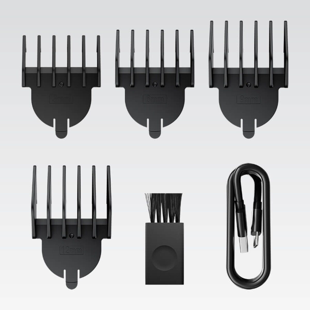 Maszynka do strzyżenia włosów zestaw 6w1 USB C MAESTRO
