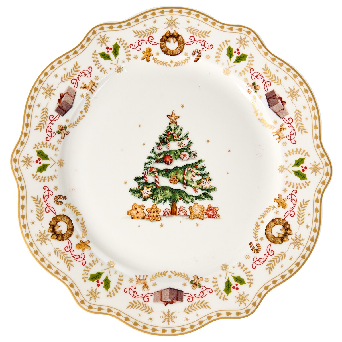 Zastawa stołowa 20-częściowa CARDAMOM Porcelana Biały