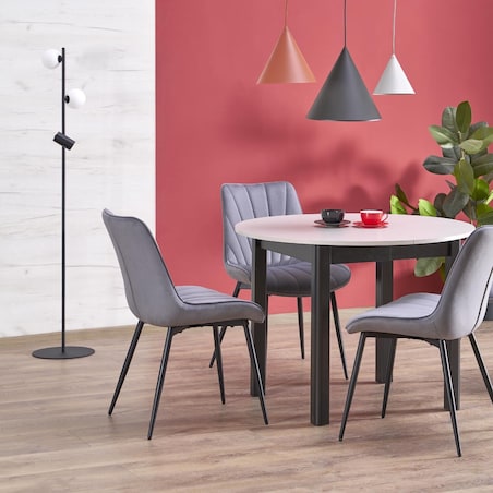 Lampa wisząca TK Lighting CONO 6633 czarna 3xE27 do jadalni i salonu regulowana 160 cm
