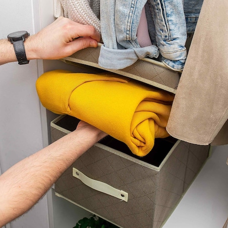 Organizer Do Szafy Na Ubrania Bieliznę Garderoby 30X40X25 Cmaaa