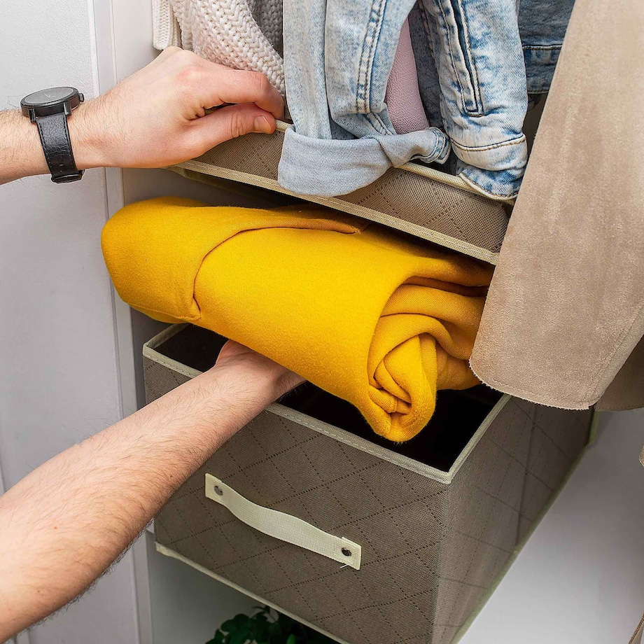 Organizer Do Szafy Na Ubrania Bieliznę Garderoby 30X40X25 Cmaaa