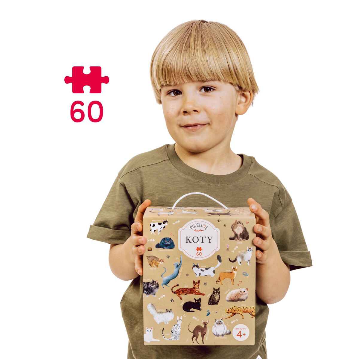 Puzzlove CzuCzu Koty 60 el.