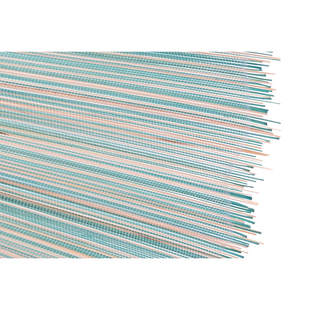 Wachlarz dekoracyjny miętowy Osaka 140x67 cm