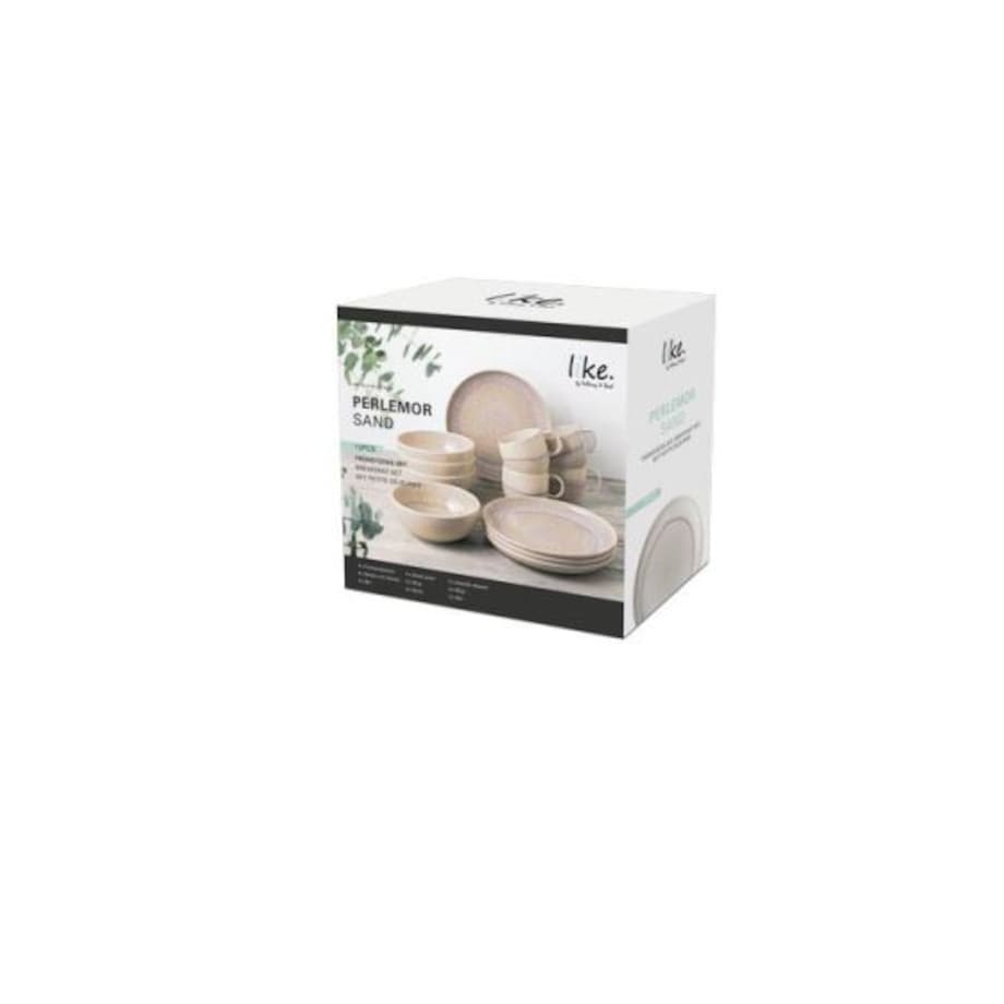 Zestaw śniadaniowy dla 4 osób Perlemor Sand Villeroy & Boch