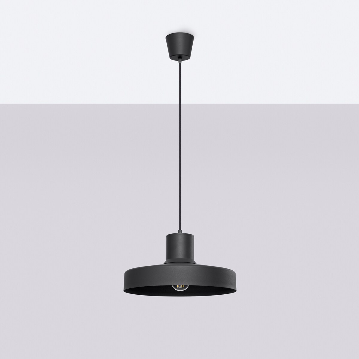 Lampa wisząca BILO czarna