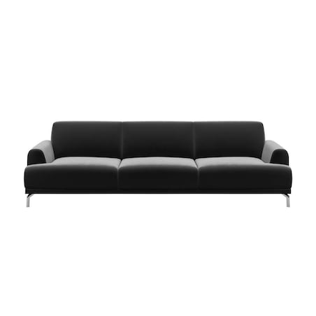 Sofa 3-osobowa Puzo - ciemnoszara