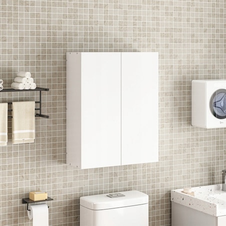 Szafka łazienkowa wisząca ścienna 3 półki 60 cm