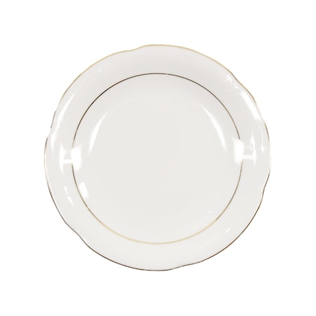 Talerz płytki 17 cm Kamelia Złota Linia B014