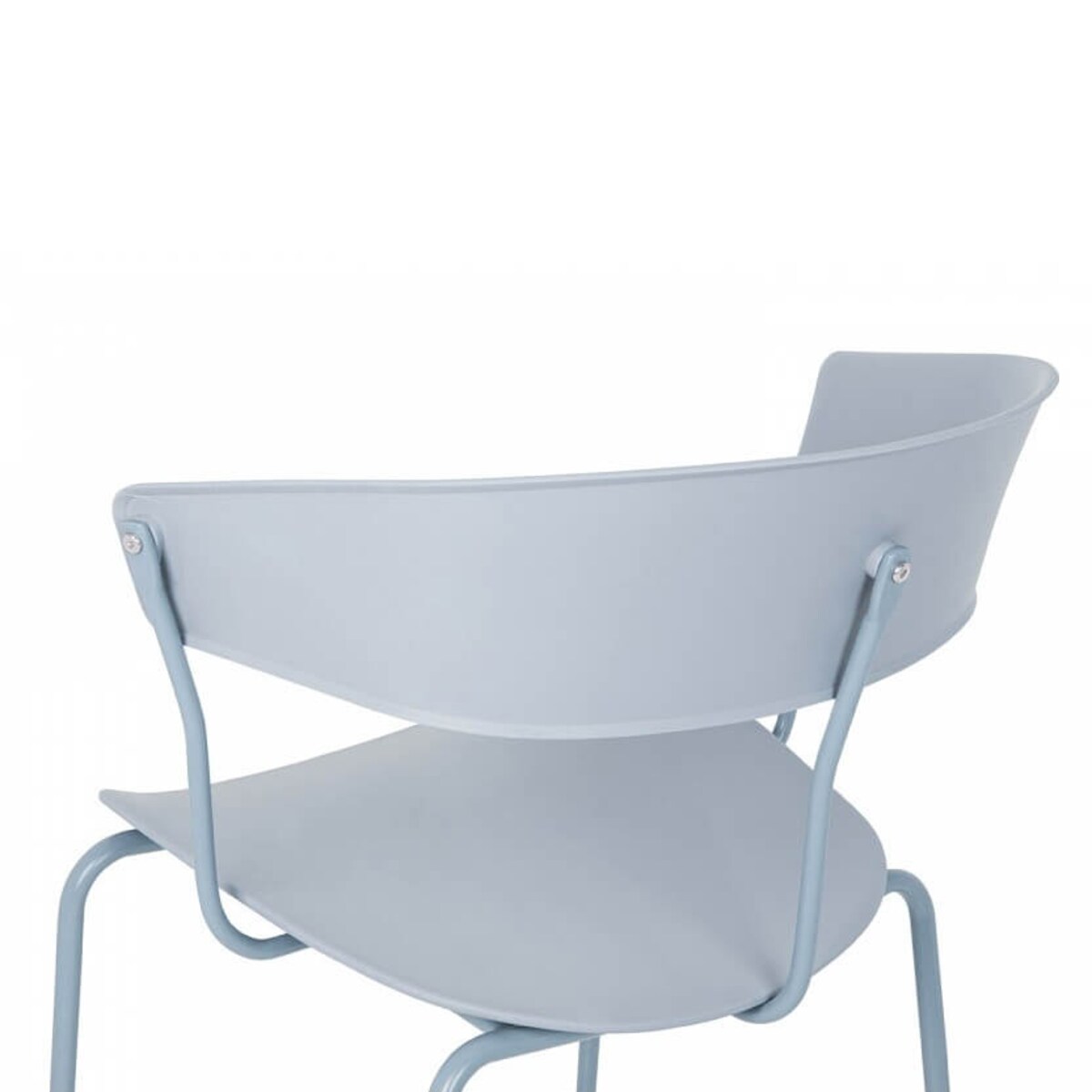 Minimalistyczne krzesło Jett PC-161.GREY King Home jasnoszare