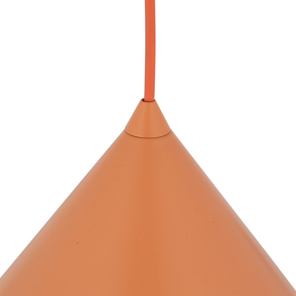 Lampa wisząca TK Lighting CONO L 11385 pomarańczowa E27 loft nowoczesna regulowana do salonu i kuchni