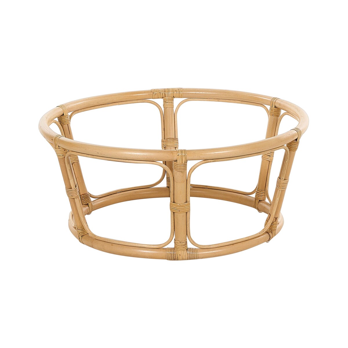 Krzesło ogrodowe Zestaw 2 Rattan Jasnobeżowy SALVO