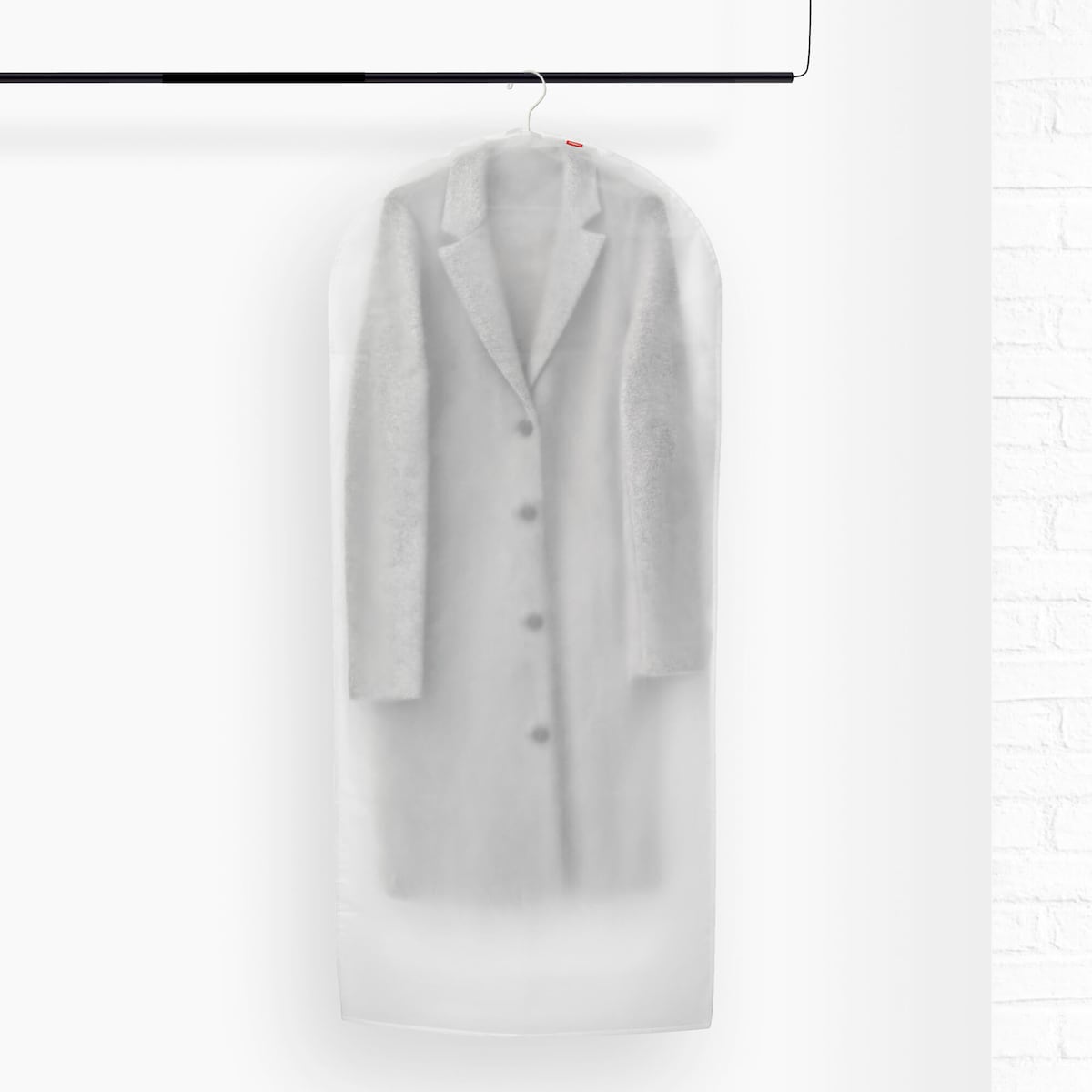 Przezroczysty pokrowiec na odzież Rayen - 135 x 60 cm