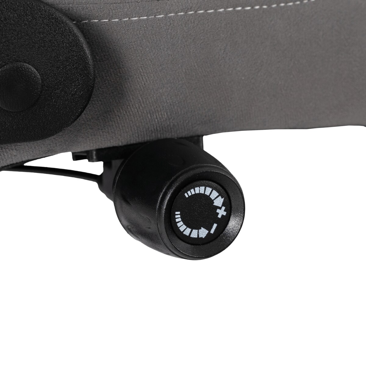 Fotel biurowy obrotowy ergonomiczny do biurka szary COMFORT