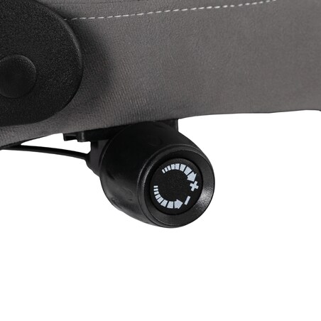 Fotel biurowy obrotowy ergonomiczny do biurka szary COMFORT