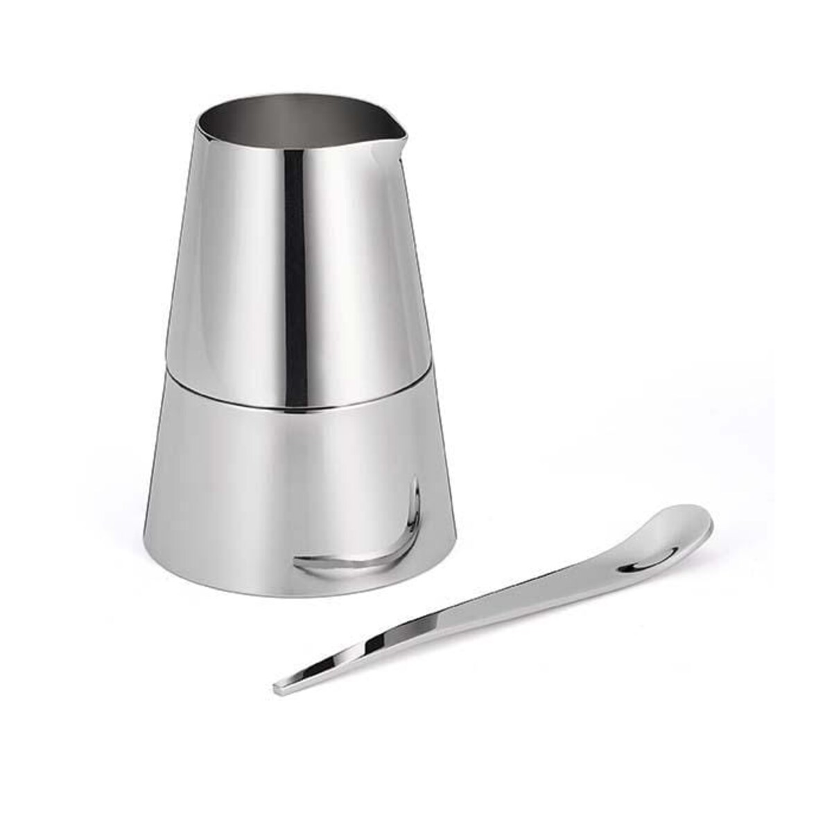 Cukiernica i mlecznik Cream - stal nierdzewna