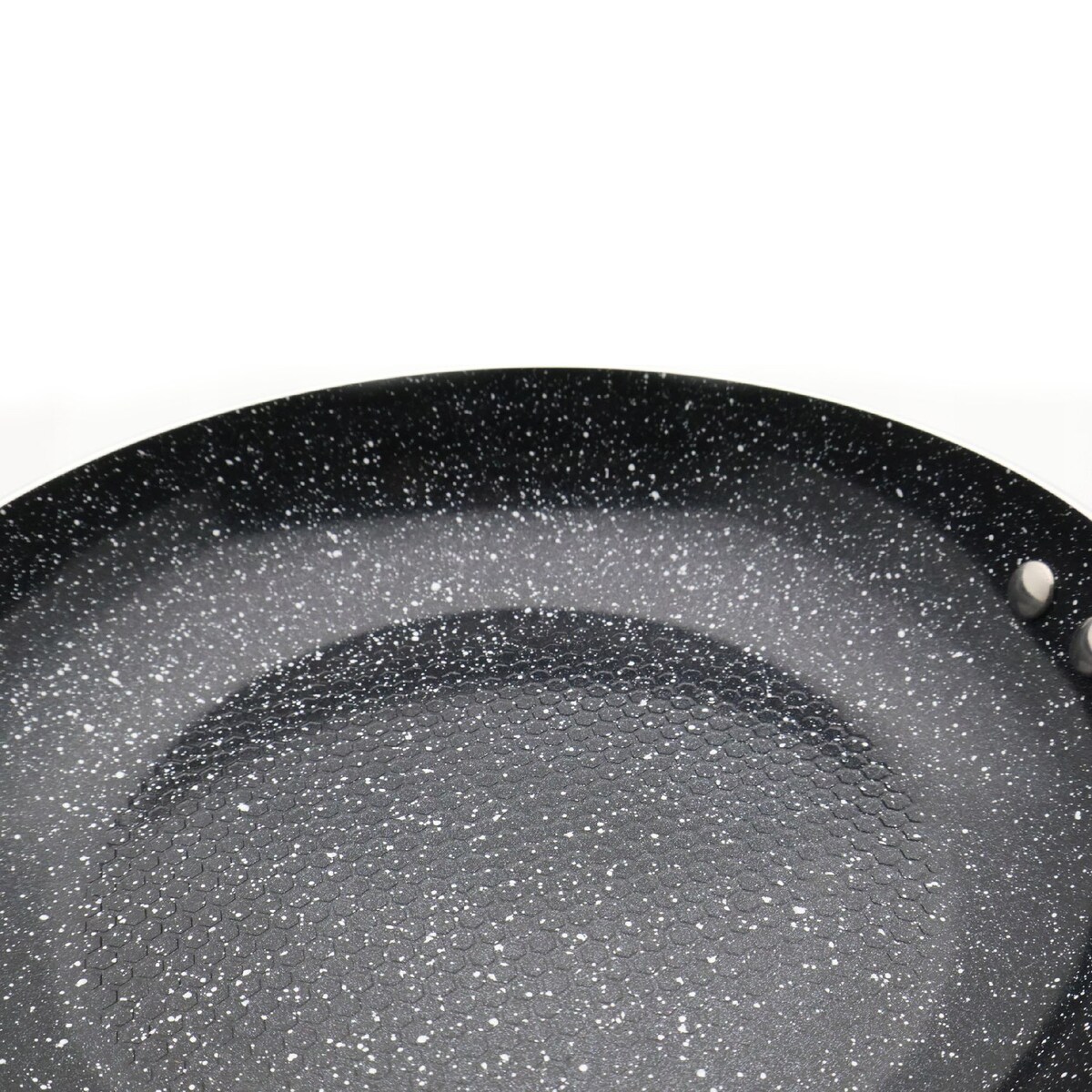 Lekka Patelnia Granitowa 24 Cm Plaster Miodu Indukcja Gaz 1.5L 4.5 Cm