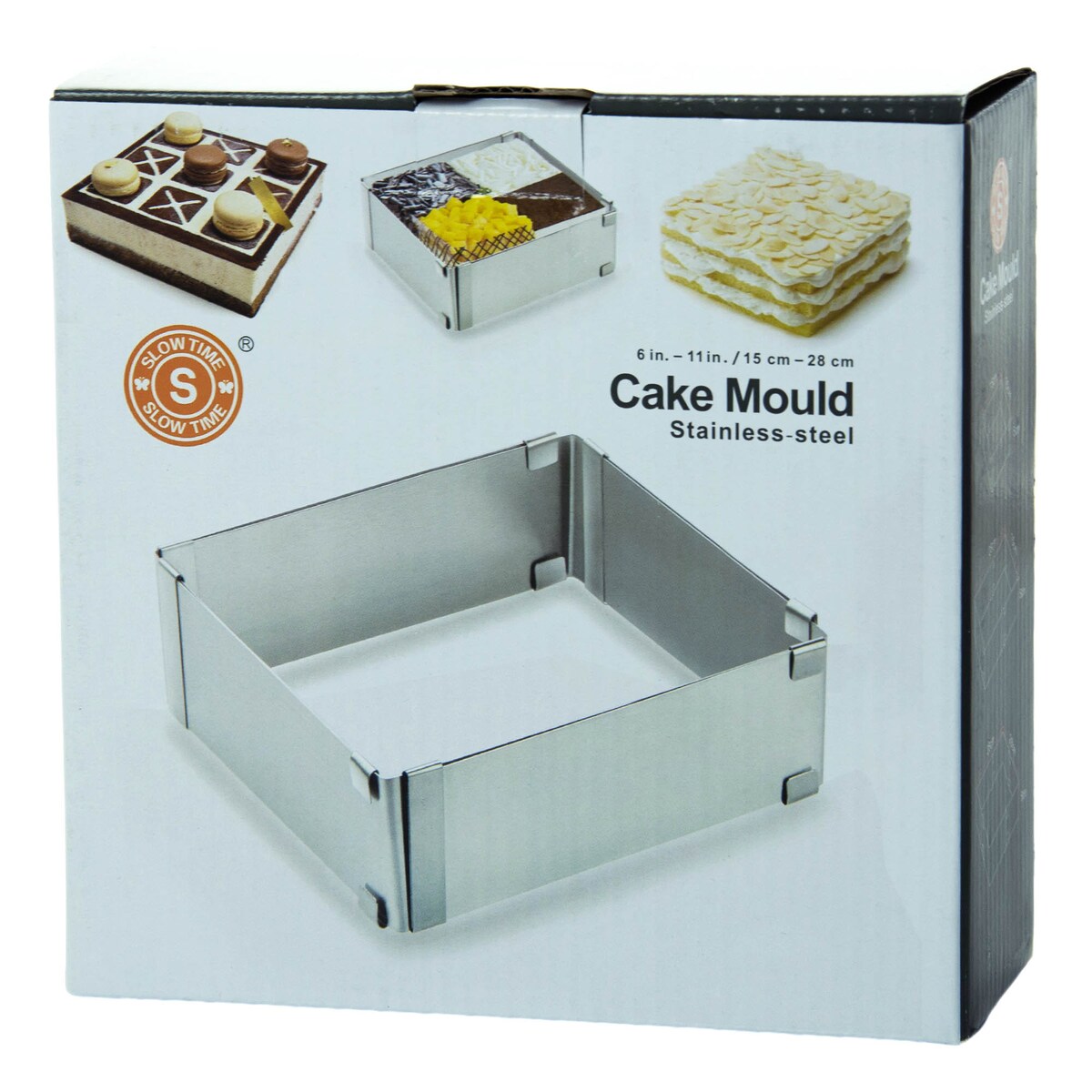 Forma Do Pieczenia Ciasta Rozsuwana 28X28X5 Cm