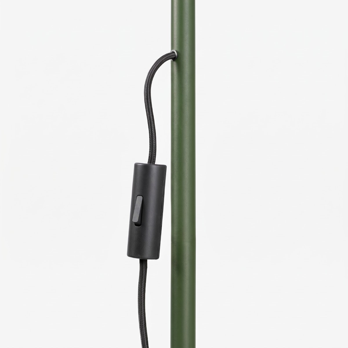 Lampa podłogowa KARBON 1 zielona oliwka