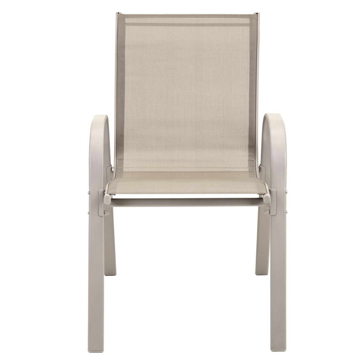 4x Krzesło ogrodowe FIESTA na balkon taras do ogrodu wygodne beżowe