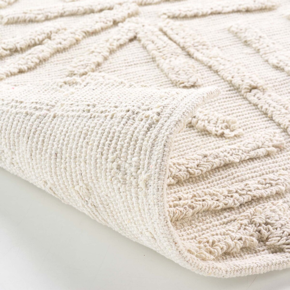 Dywanik łazienkowy z pikowanym wzorem ATHENA, 60 x 90 cm