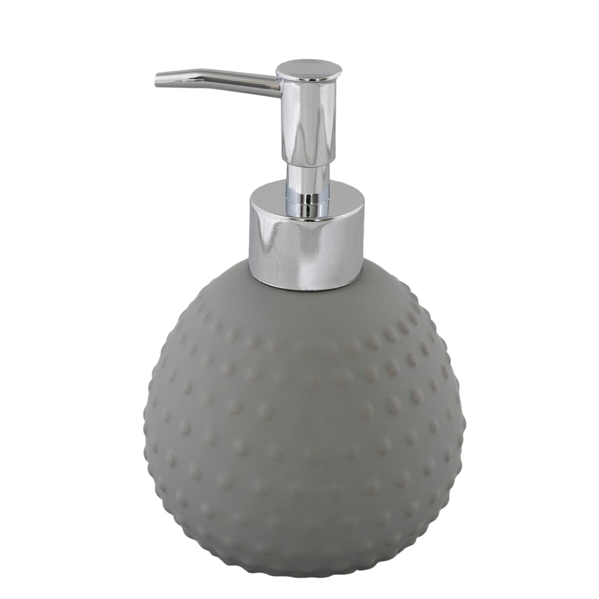 DOZOWNIK DO MYDŁA szary ceramiczny 400ml
