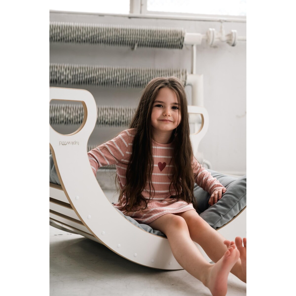 Poducha materac do DUŻEGO bujaka - SZARY