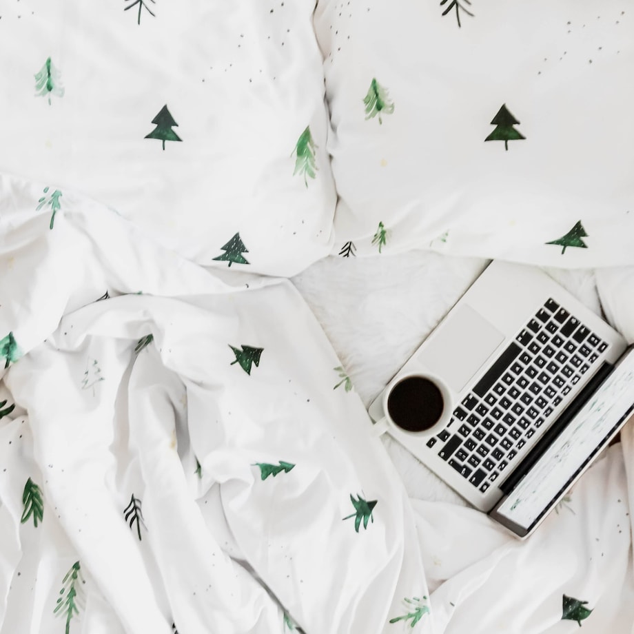 Pościel Choinki 150x200 + 50x60 cm
