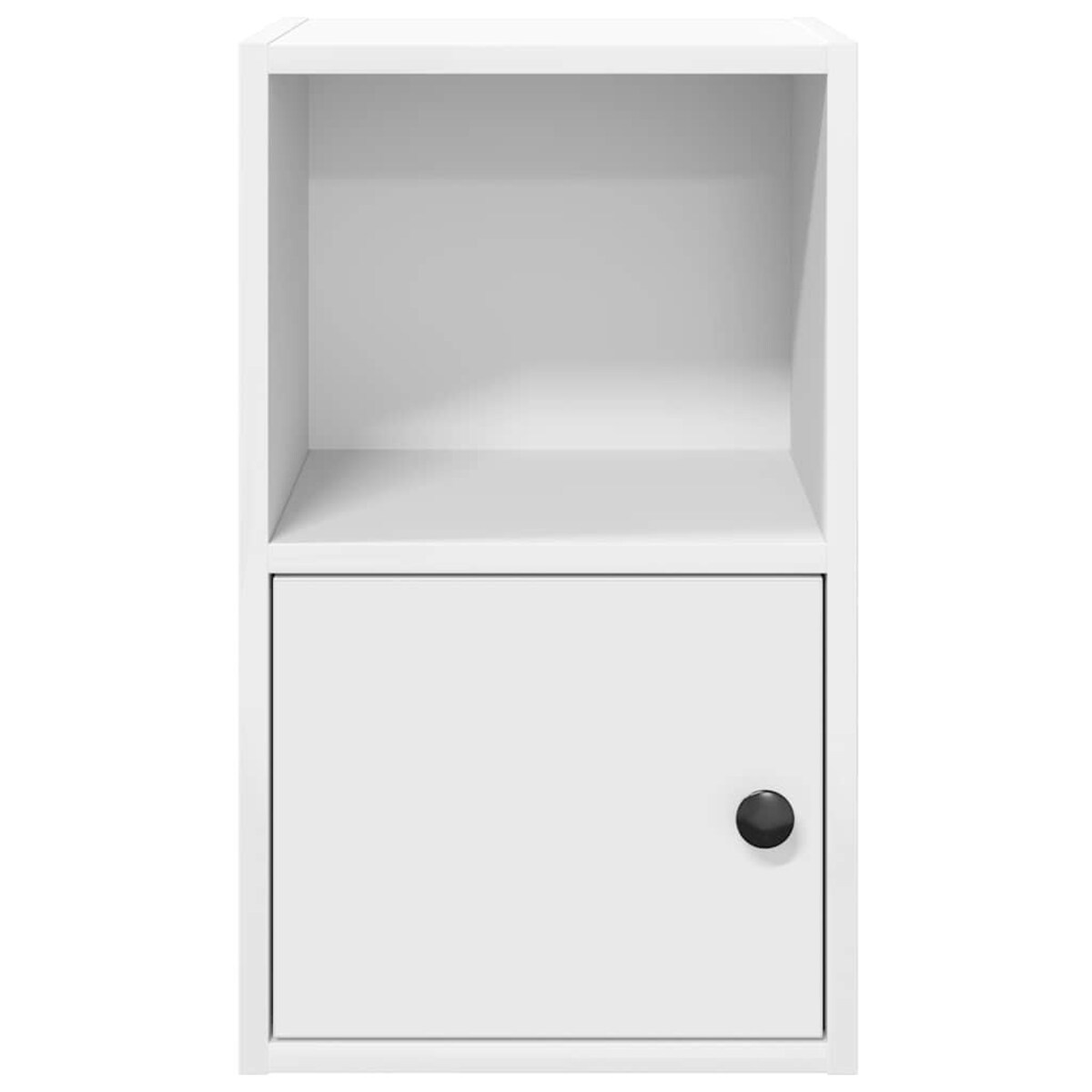 vidaXL Regał, biały, 31x24x52 cm, materiał drewnopochodny