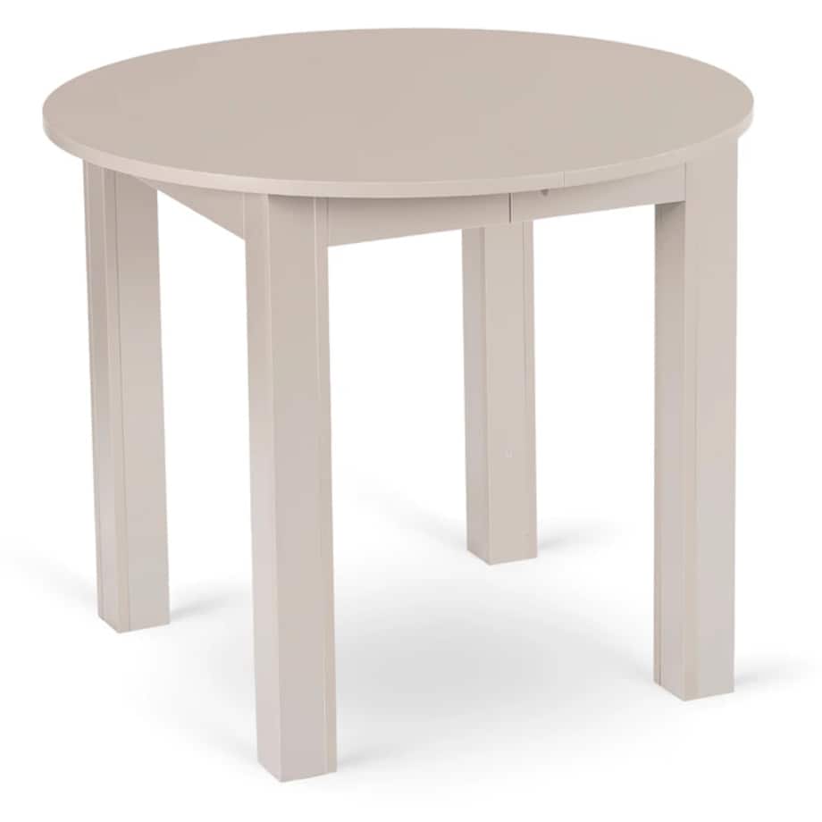 Stół okrągły rozkładany do jadalni kaszmir 102-142 cm HARRY