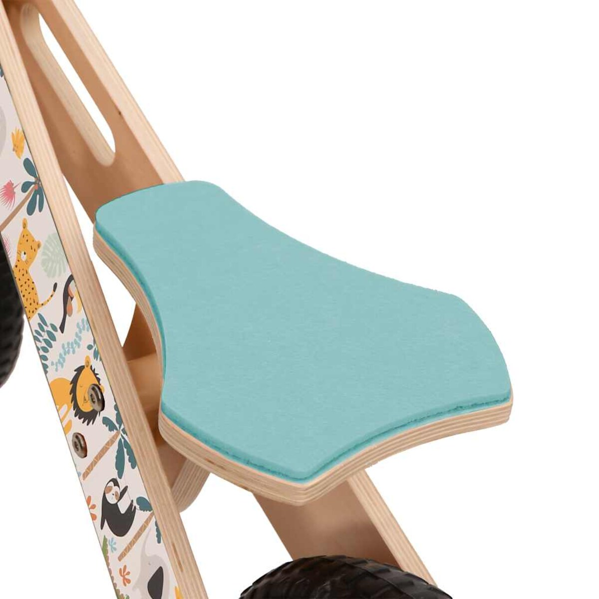 vidaXL Rowerek biegowy dla dzieci, niebieski z nadrukiem