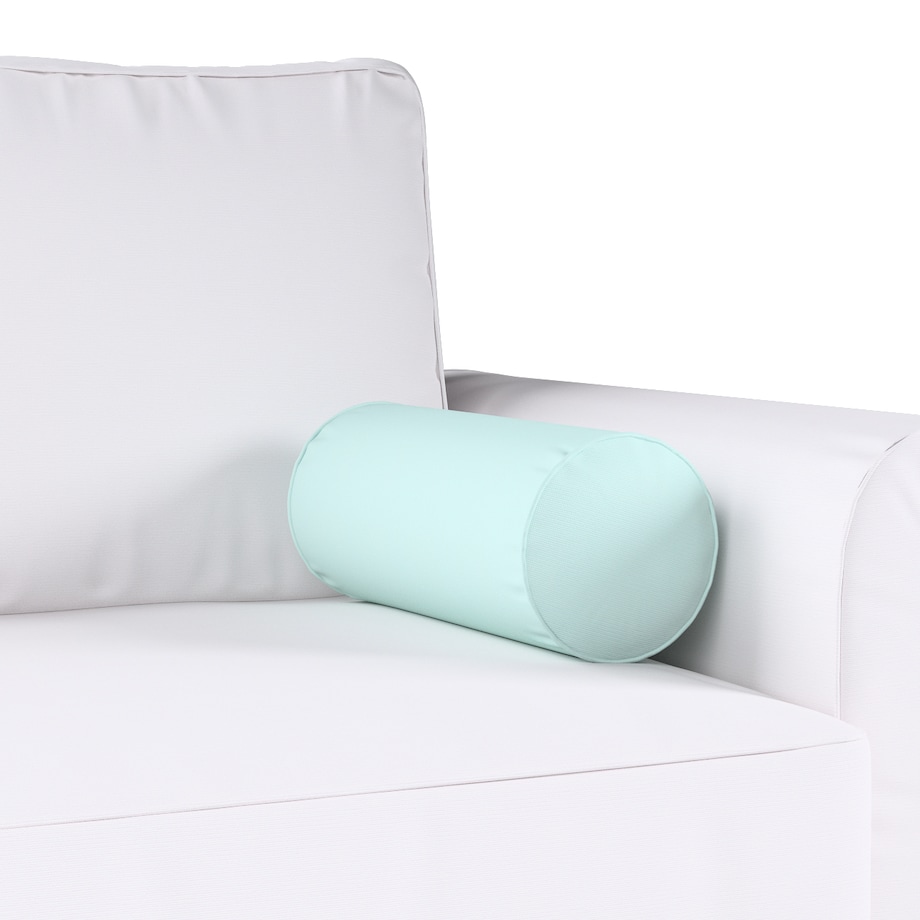 Poduszka wałek prosty, pastelowy błękit, Ø16 x 40 cm, Cotton Panama