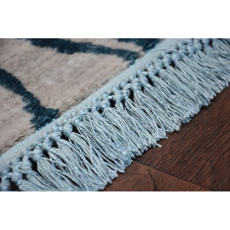 Dywan AKRYL MANYAS 195AA Szary/Niebieski 160x230 cm