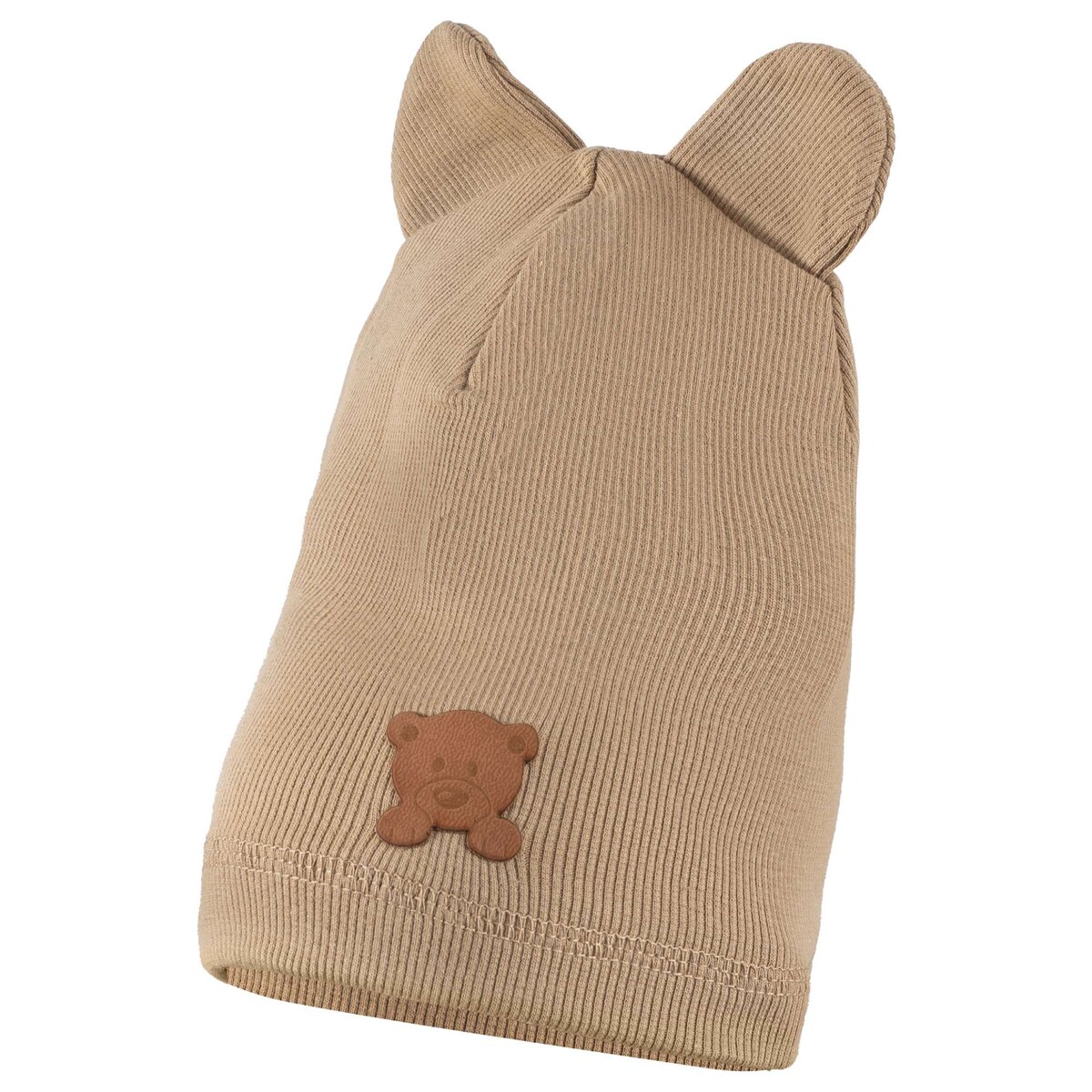 Czapeczka Jesienna Wiosenna Czapka + Komin Komplet Dla Dzieci 48-50 Beżowa