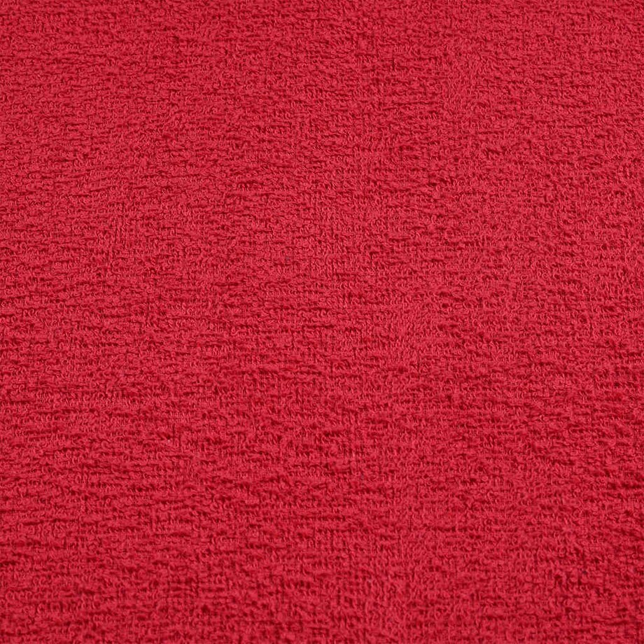 vidaXL Ręczniki kąpielowe, 4 szt., czerwone, 100x150 cm, bawełna 100%