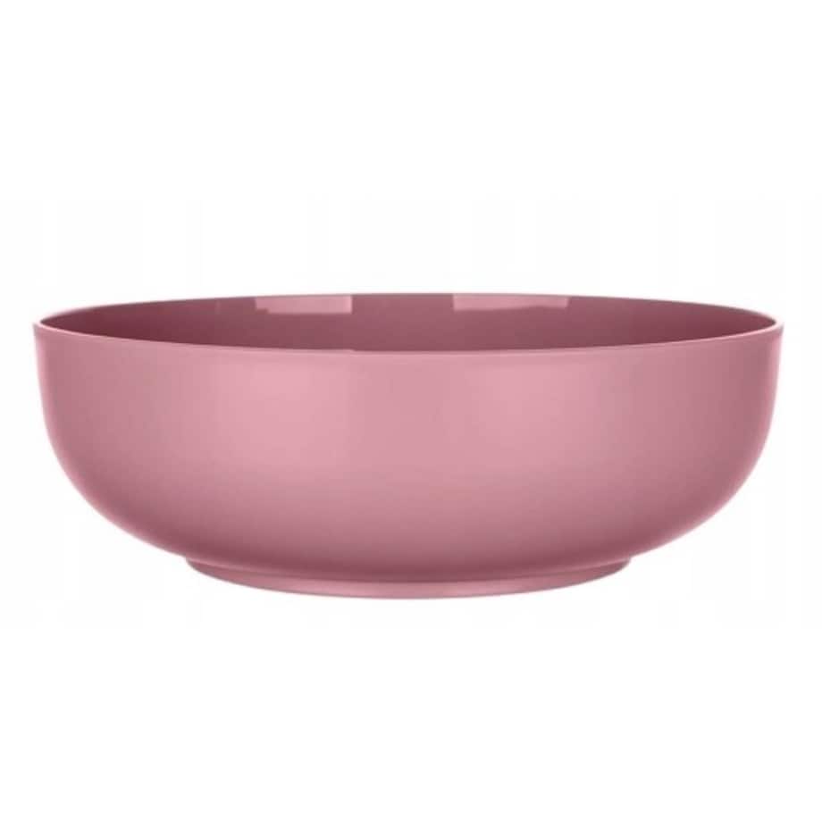 PLASTIKOWA MISKA salaterka na sałatki jedzenie kuchenna 20cm 1,5L niska