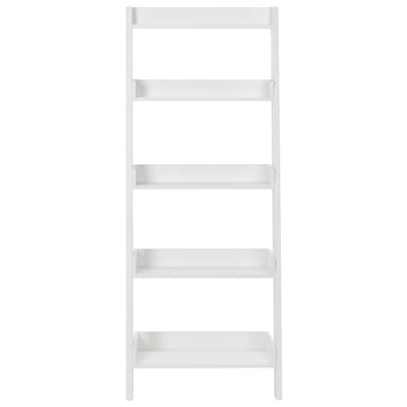 Regał drabina 5 półek biały MOBILE TRIO