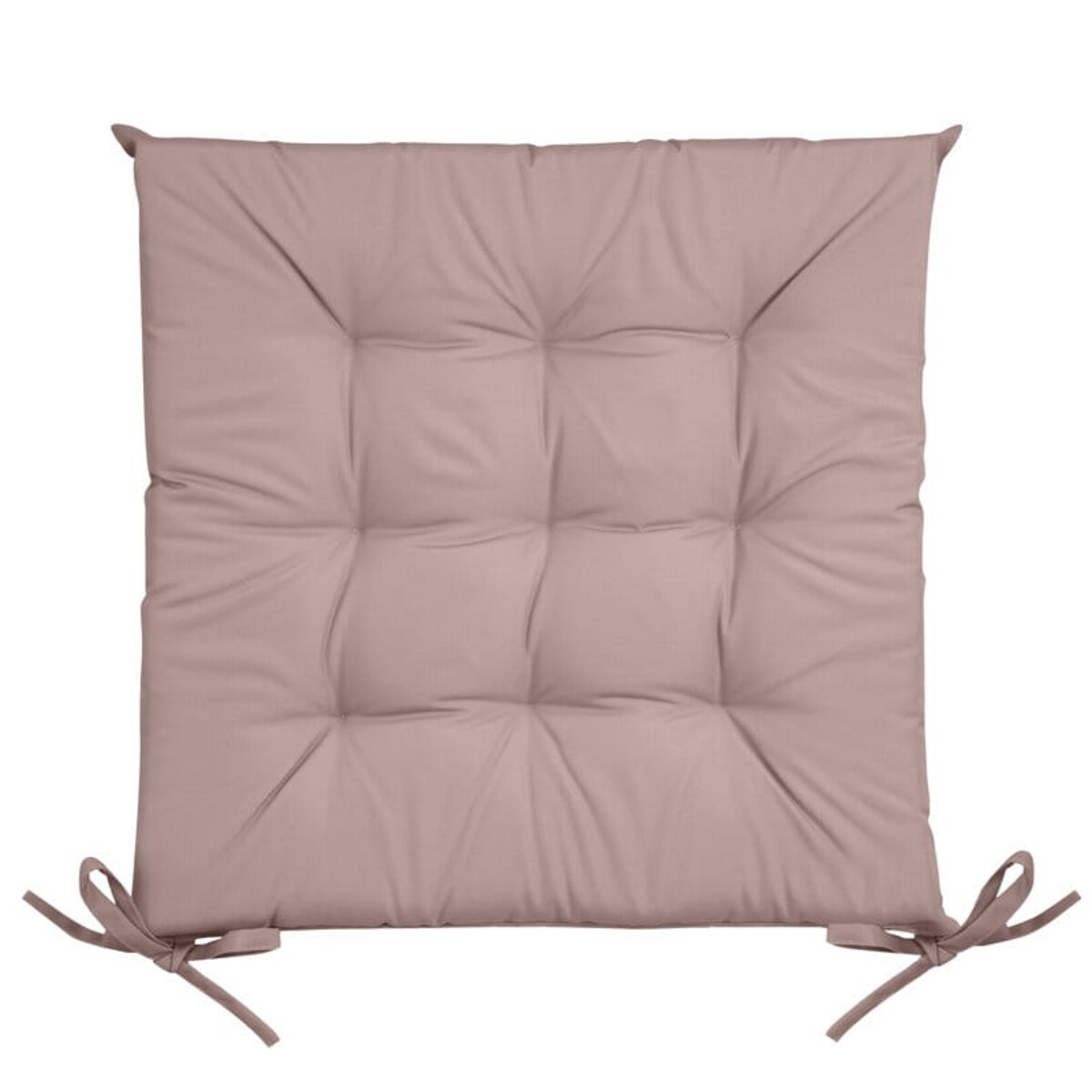 Poduszka na Siedzisko Krzesło Fotel Ogrodowy 40 x 40 x 5 cm Pudrowy Róż