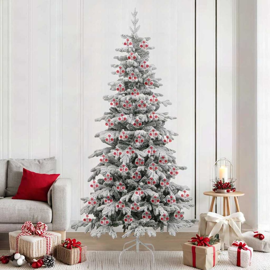 vidaXL Zestaw Bombek Choinkowych 100 pcs przezroczysty Ø 10 cm