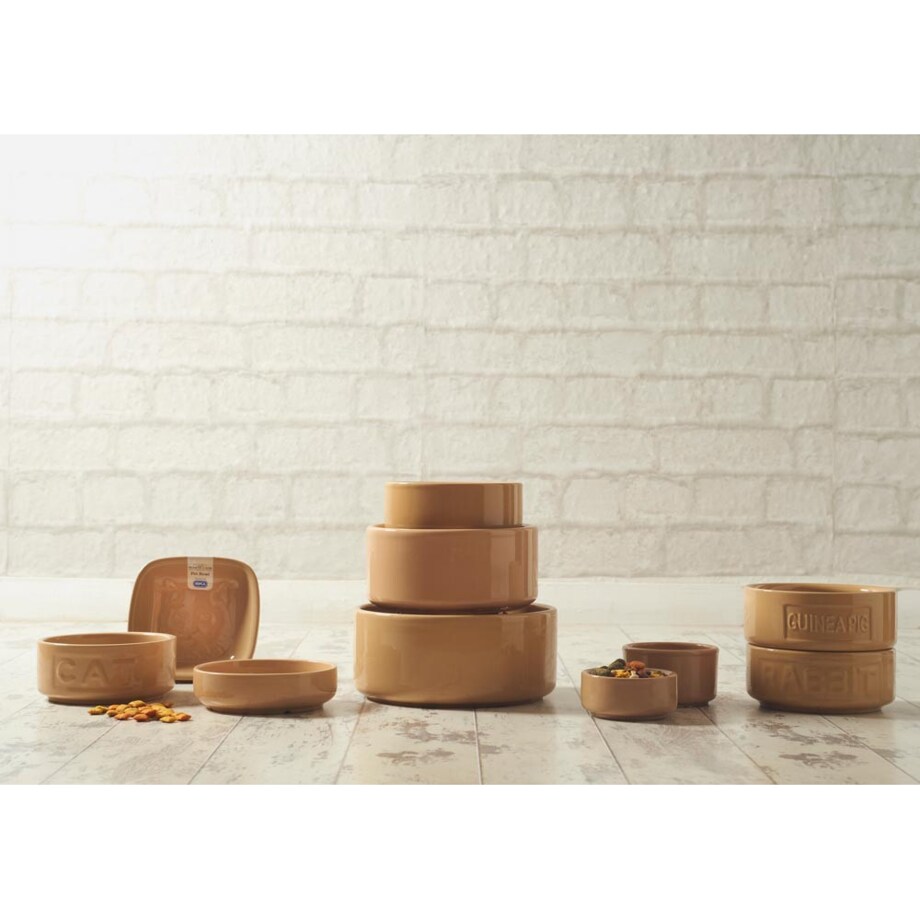 Miska dla kota beżowa PetWare, 13 cm, Mason Cash