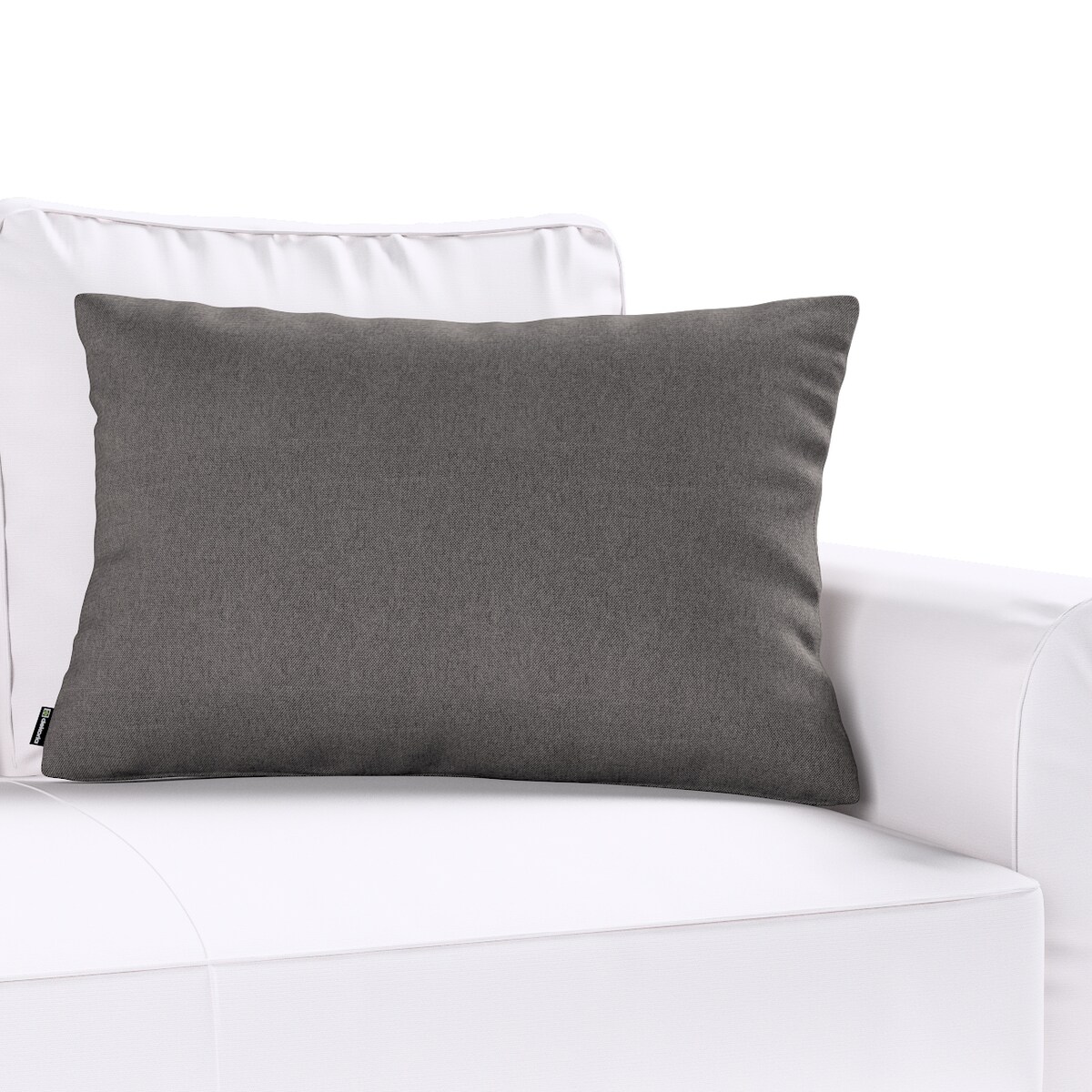 Poszewka Kinga na poduszkę prostokątną 60x40 grafitowy