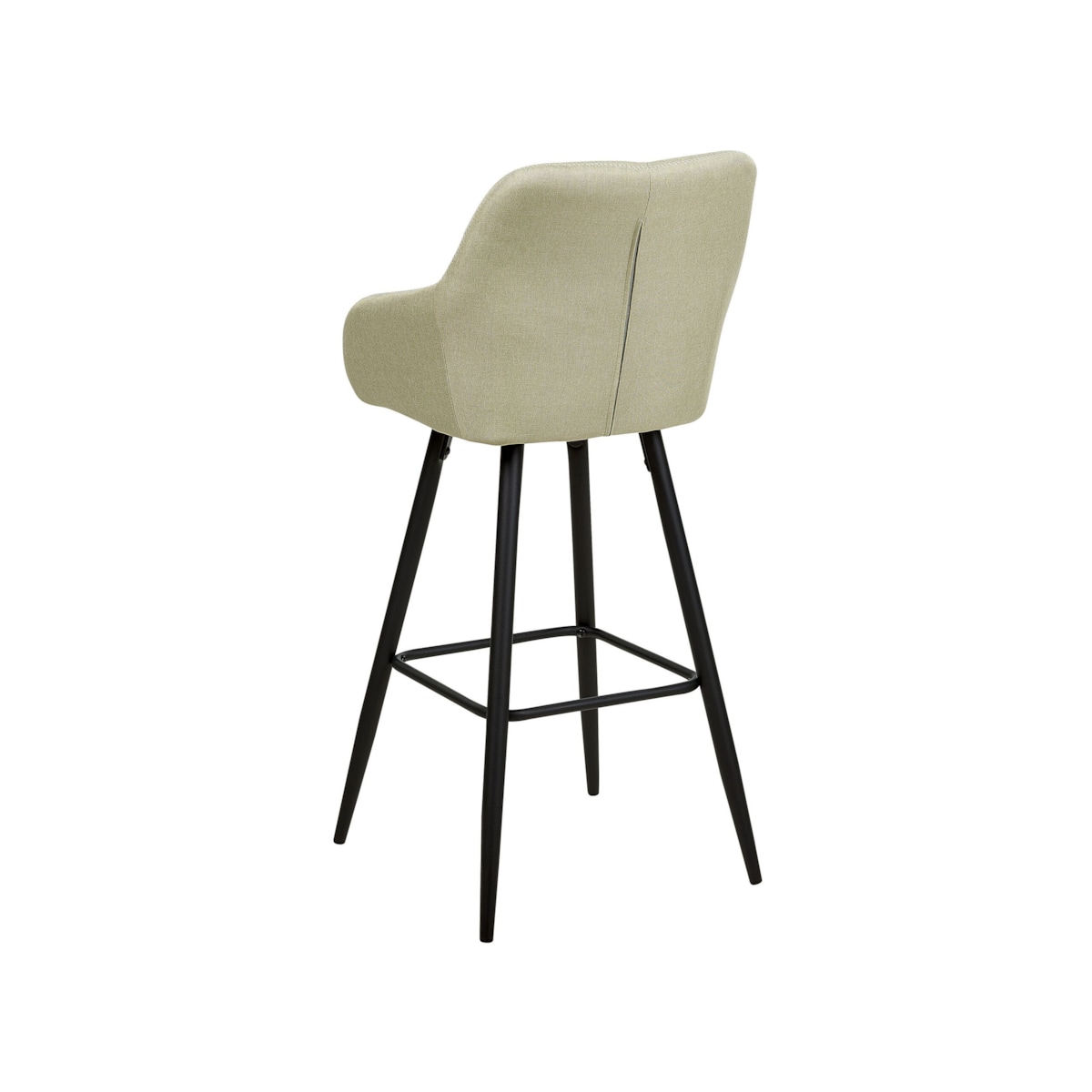 Zestaw 2 krzeseł barowych jasnozielony DARIEN